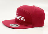 Premium snapback burgundy