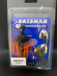 Bassman 1 ounce spinnerbait, Codman series