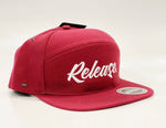 Premium snapback burgundy