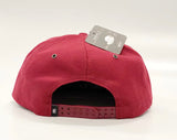 Premium snapback burgundy